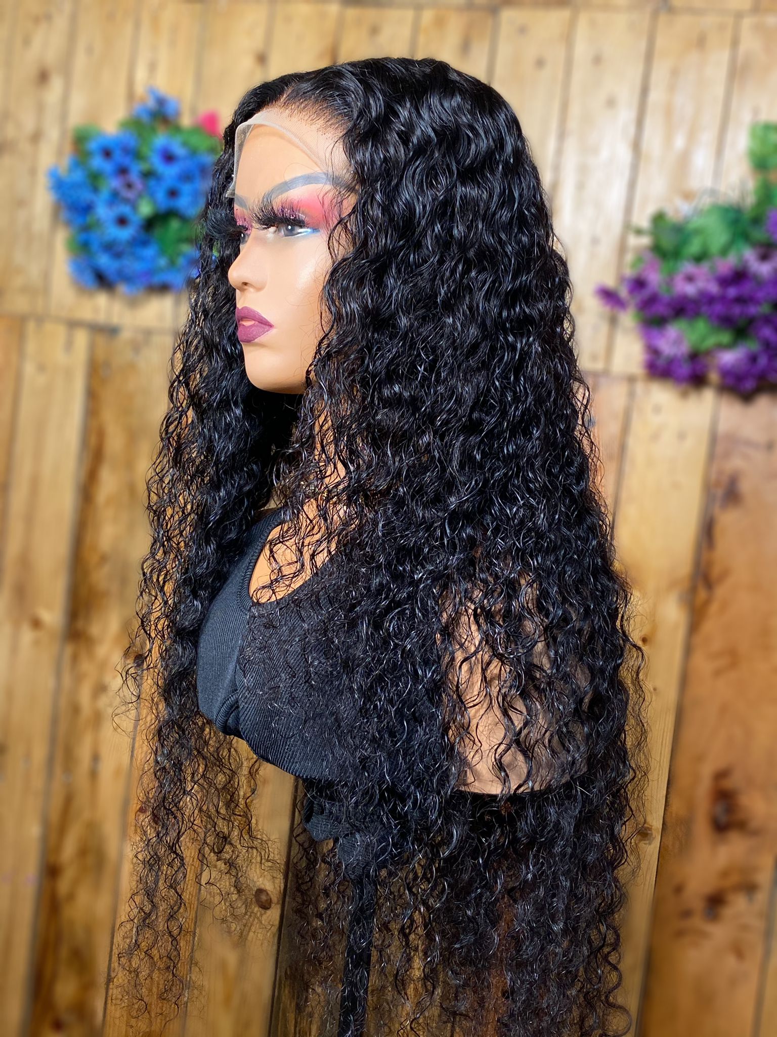 Tah - Deep wave frontal wig (More Length and Color Options) (PRE-ORDER)