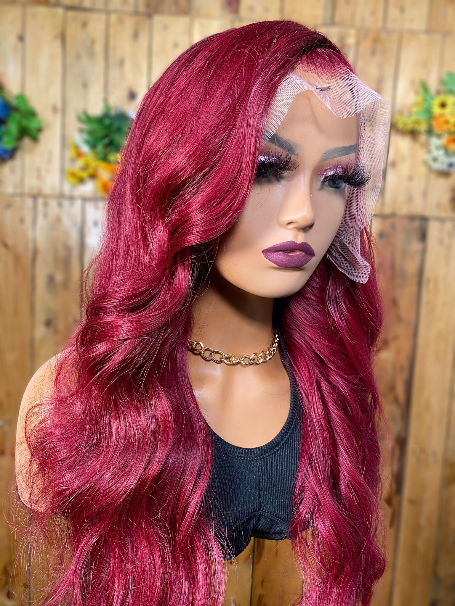 Flame- Body wave Lace frontal wig (More Length and Color Options) (PRE-ORDER)